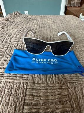 White Frame Sunglasses for Men
